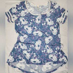 LULAROE Classic Tee Minnie Mouse Disney Small Short Sleeve